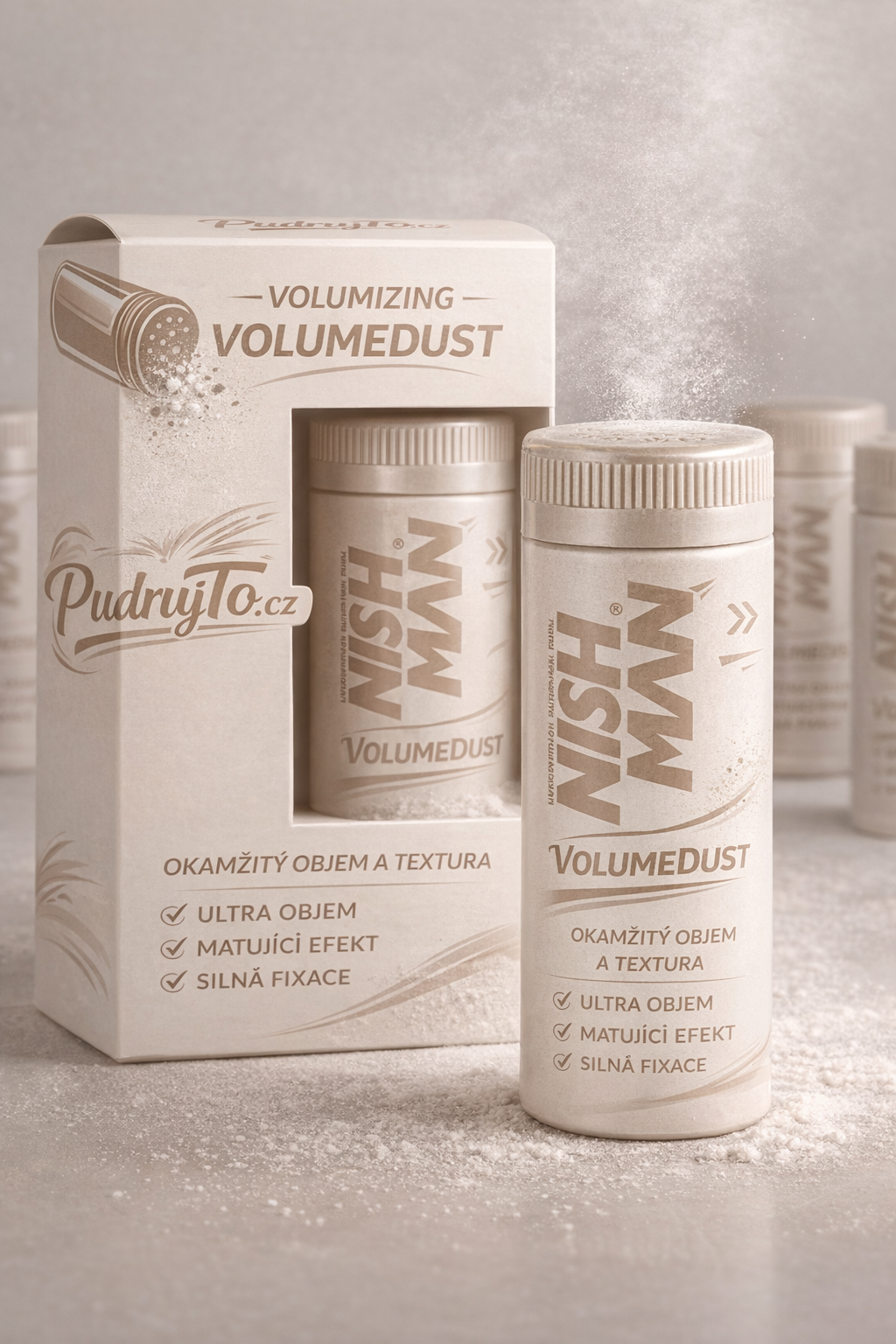 PUDRUJTO VOLUMEDUST – Matující pudr pro okamžitý objem a texturu
